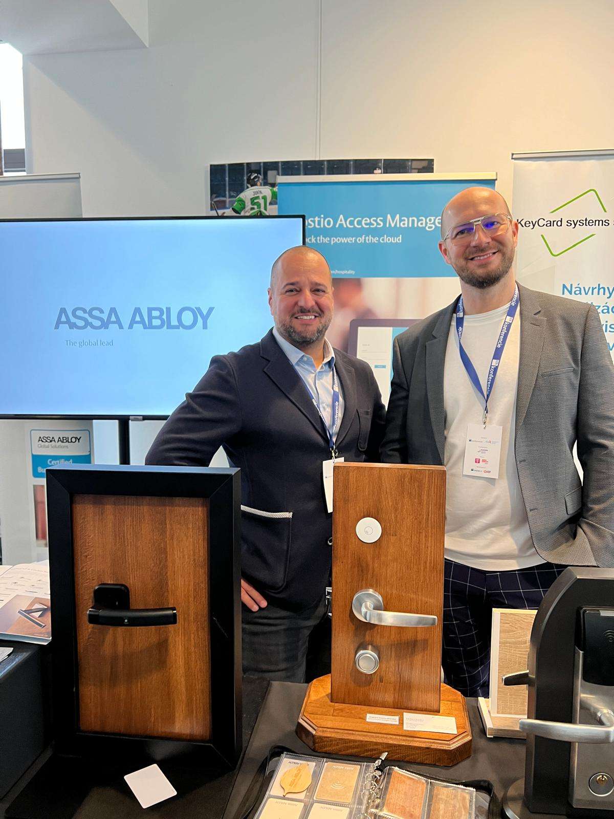 Lukáš Varga a Jozef Capák - tím KeyCard systems